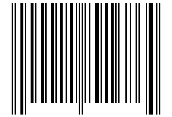 Number 11891686 Barcode