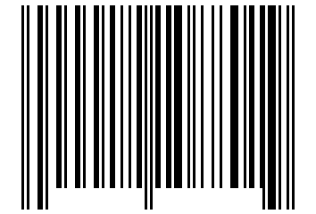 Number 12108801 Barcode