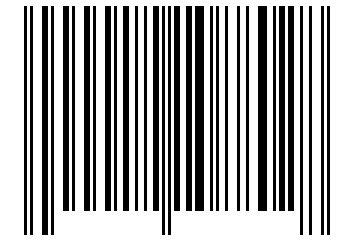Number 12108802 Barcode