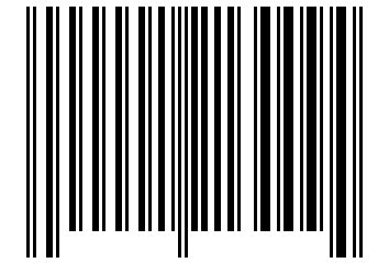 Number 1213009 Barcode