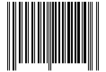 Number 1215100 Barcode