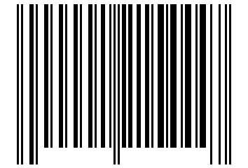 Number 1215444 Barcode