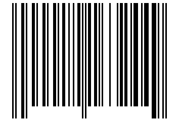 Number 12163244 Barcode