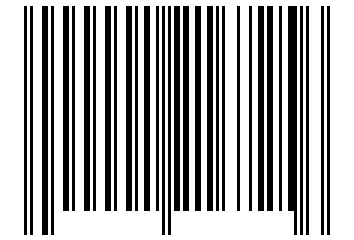 Number 1216725 Barcode