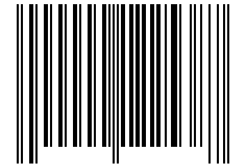 Number 122538 Barcode