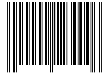 Number 123000 Barcode