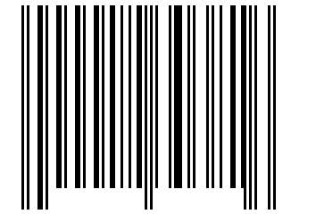 Number 12303816 Barcode