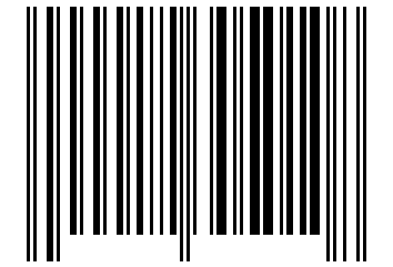 Number 12305010 Barcode