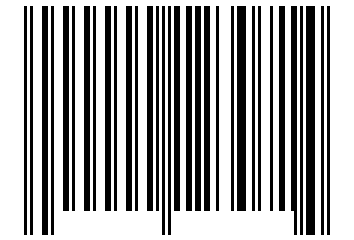 Number 123071 Barcode