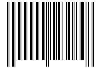 Number 123084 Barcode