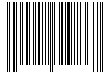 Number 12309736 Barcode