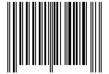 Number 1234253 Barcode