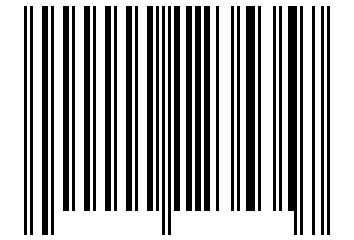 Number 123535 Barcode