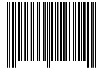 Number 12354 Barcode
