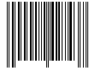 Number 12427437 Barcode