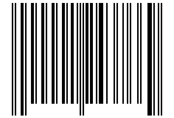 Number 1243766 Barcode