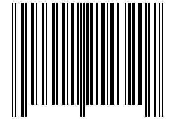 Number 1254320 Barcode