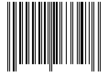 Number 1263347 Barcode