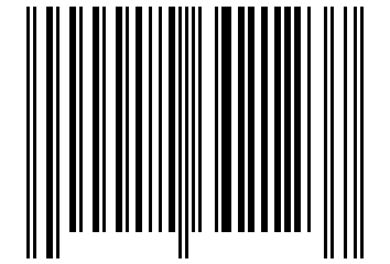 Number 12642123 Barcode
