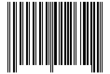 Number 12651 Barcode
