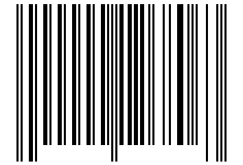 Number 126806 Barcode
