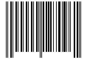 Number 127096 Barcode