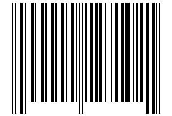 Number 127102 Barcode