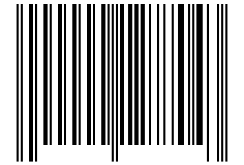 Number 127704 Barcode