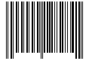Number 128284 Barcode