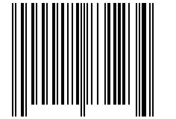 Number 12831234 Barcode