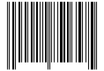 Number 12851657 Barcode
