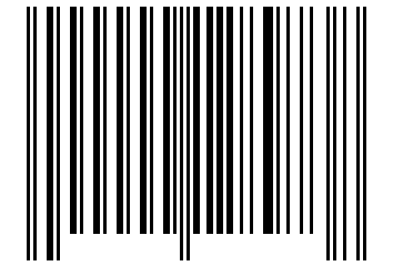 Number 128973 Barcode