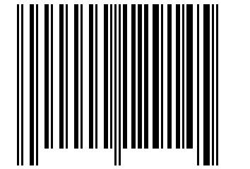 Number 129145 Barcode