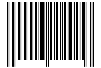 Number 13002425 Barcode