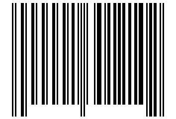 Number 1301210 Barcode