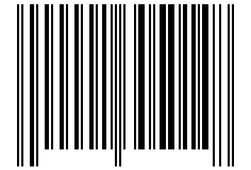 Number 1305014 Barcode