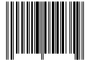Number 13054435 Barcode