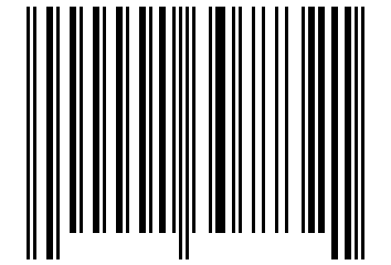Number 1307732 Barcode