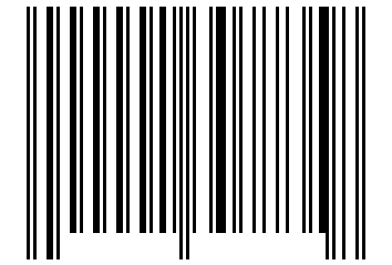 Number 1307735 Barcode