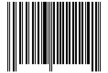 Number 13122224 Barcode