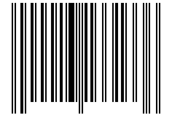 Number 13133133 Barcode