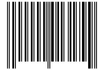 Number 13179 Barcode