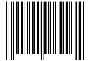 Number 13203 Barcode