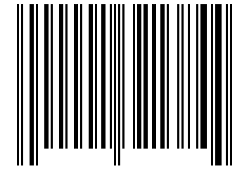 Number 1321384 Barcode