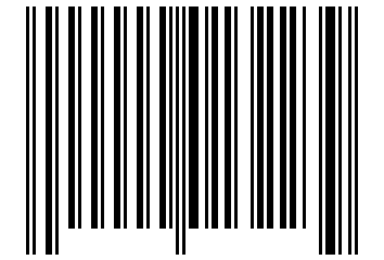 Number 13223 Barcode