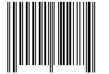 Number 1322774 Barcode