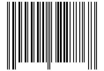 Number 1322776 Barcode