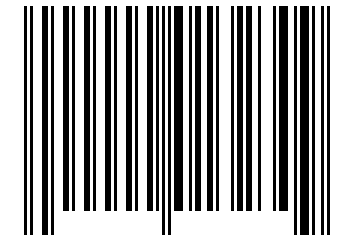 Number 13230 Barcode