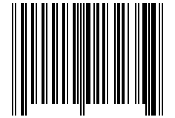 Number 13235 Barcode