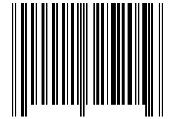 Number 1325205 Barcode